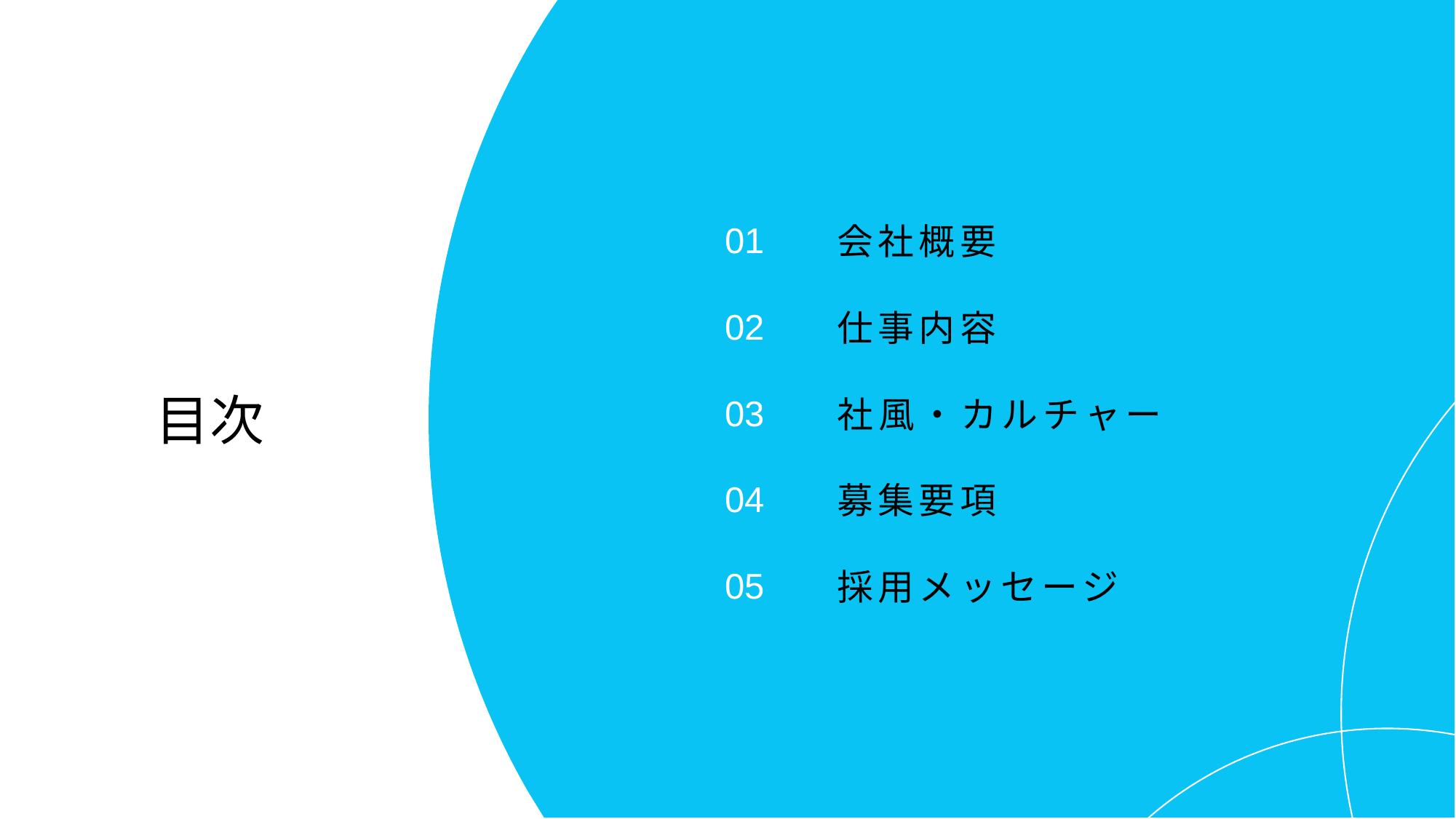 採用ピッチ資料 2ページ