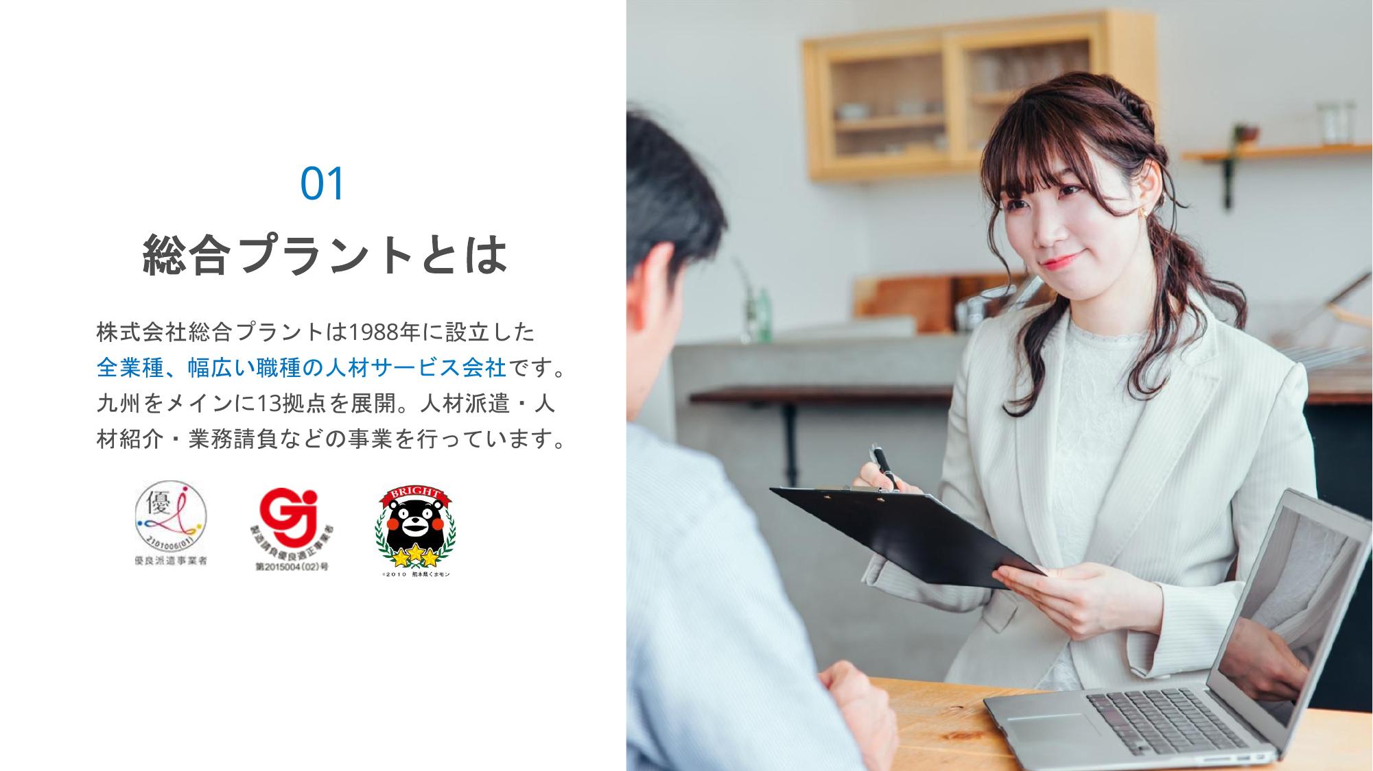 採用ピッチ資料 3ページ