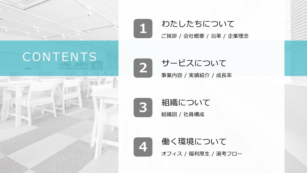 採用ピッチ資料 2ページ