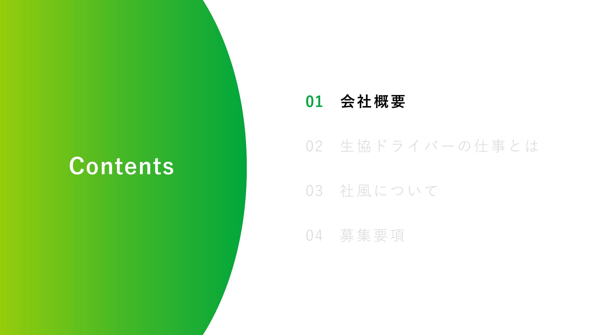 採用ピッチ資料 2ページ