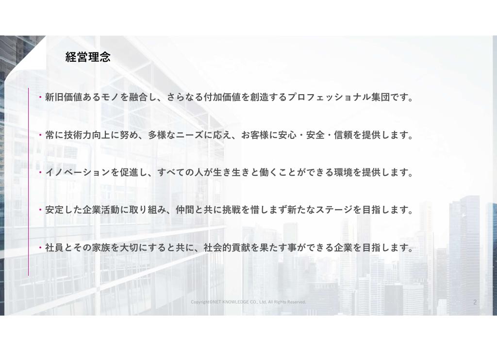 採用ピッチ資料 2ページ