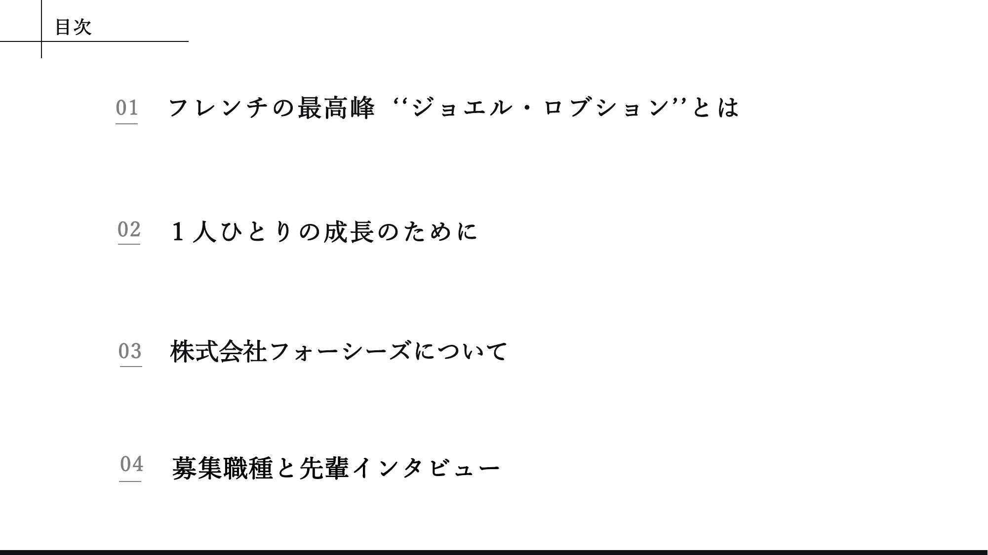 採用ピッチ資料 3ページ