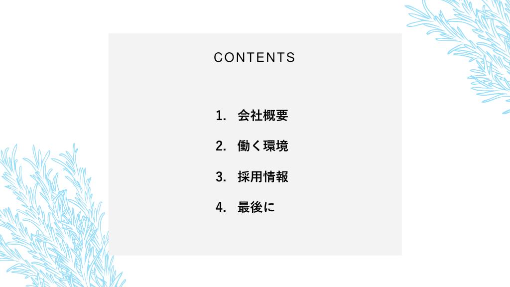 採用ピッチ資料 2ページ