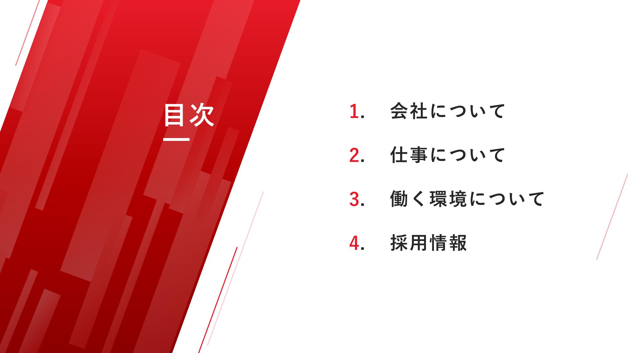 採用ピッチ資料 2ページ