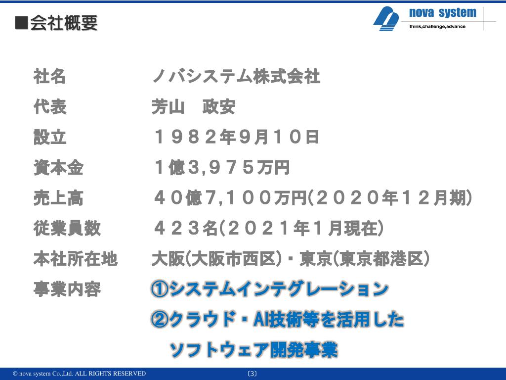 採用ピッチ資料 3ページ